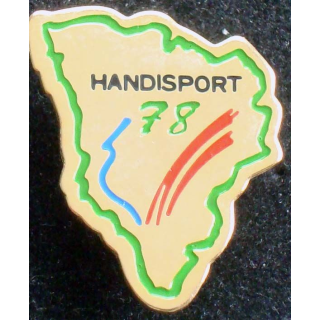 Pin's sportif : pin's HANDISPORT 78