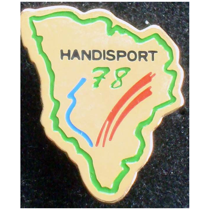Pin's sportif : pin's HANDISPORT 78