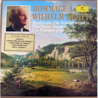 DISQUE 33T : Hommage à Wilhelm Kempff Beethoven sonates pour piano