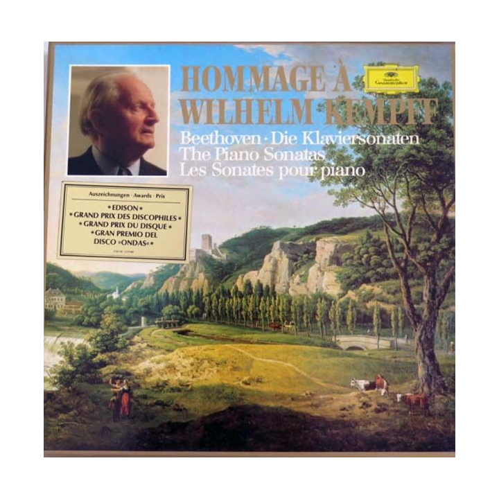 DISQUE 33T : Hommage à Wilhelm Kempff Beethoven sonates pour piano