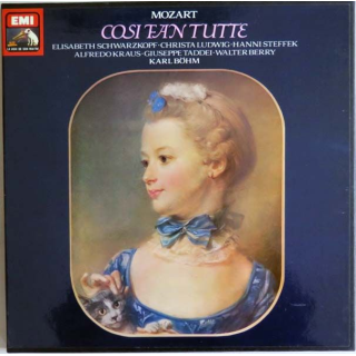 DISQUE 33T : Coffret de 3 disques vinyles 33 tours de Mozart Cosi Fan Tutte Karl Böhm