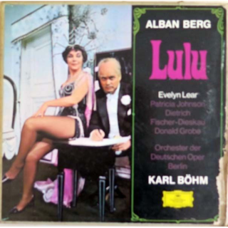 DISQUE 33T : Coffret de 3 disques vinyles 33 tours Lulu de Alban Berg avec l'Orchestre de Berlin par Karl Böhm