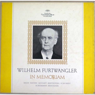 DISQUE 33T : Coffret de 5 disques vinyles 33 tours Wilhelm Furtwangler in memoriam