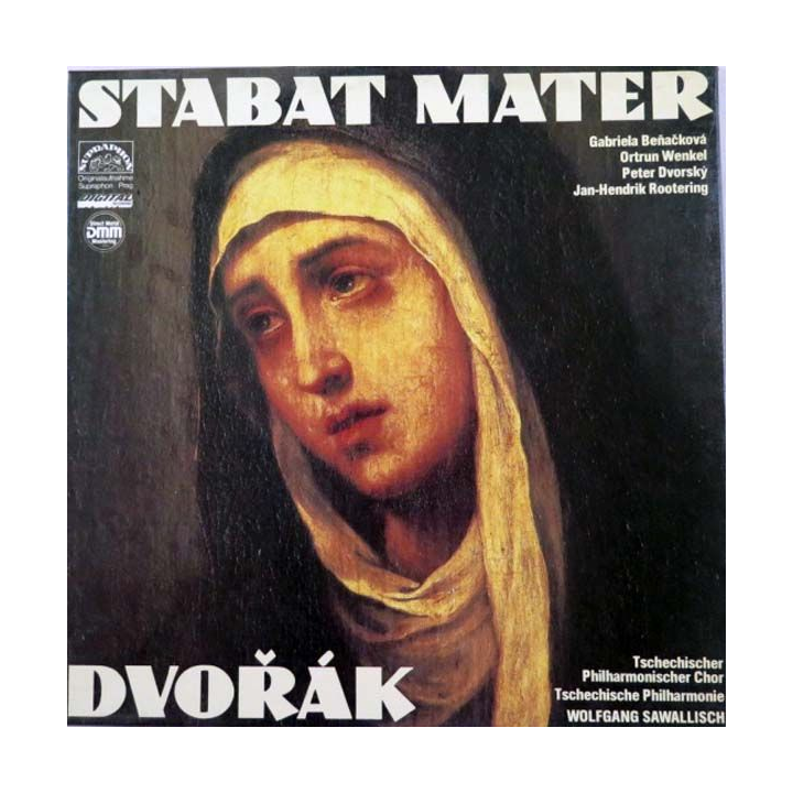DISQUE 33T : Coffret de 2 disques vinyles 33 tours Stabat Mater de Dvorak 