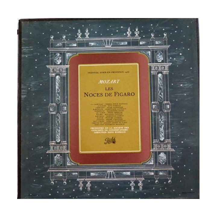 DISQUE 33T : Coffret de 2 disques vinyles 33 tours Le Médium de Gian Carlo Menotti
