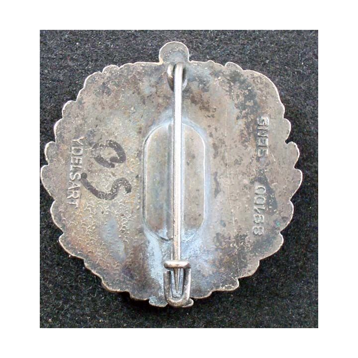 22° RAMA : insigne métallique du 22° régiment d'artillerie de marine de fabrication Delsart