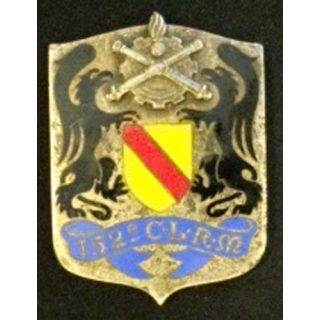 152° CLRM : 152° COMPAGNIE LÉGÈRE DE RÉPARATION DU MATÉRIEL
