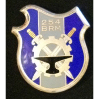 254° BRM : 254° BATAILLON DE RÉPARATION DU MATÉRIEL (DOM) ÉMAIL