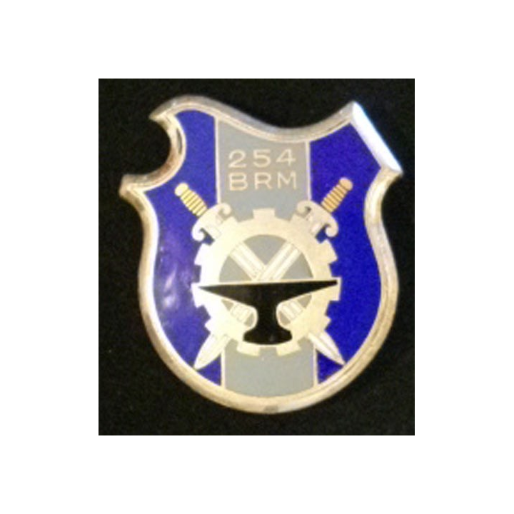 254° BRM : 254° BATAILLON DE RÉPARATION DU MATÉRIEL (DOM) ÉMAIL