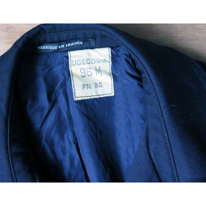 MILITARIA : manteau de police PN 86 de taille 96 M fabriqué par UGECO