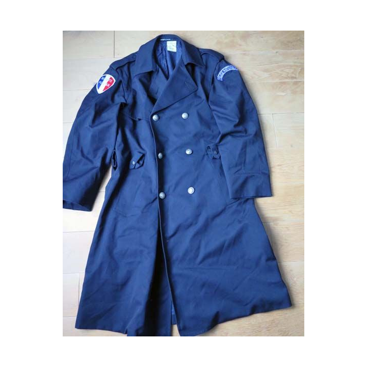 MILITARIA : manteau de police PN 86 de taille 96 M fabriqué par UGECO