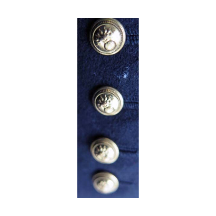 MILITARIA : Gilet d'arme de tenue de sortie d'officier des écoles  avec 14 boutons réglementaires