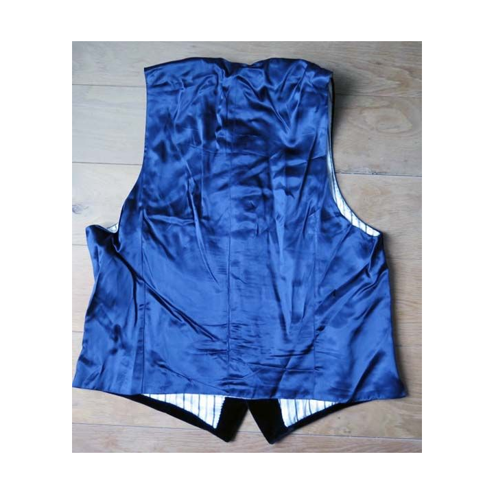 MILITARIA : Gilet d'arme de tenue de sortie d'officier du Génie avec 19 boutons réglementaires