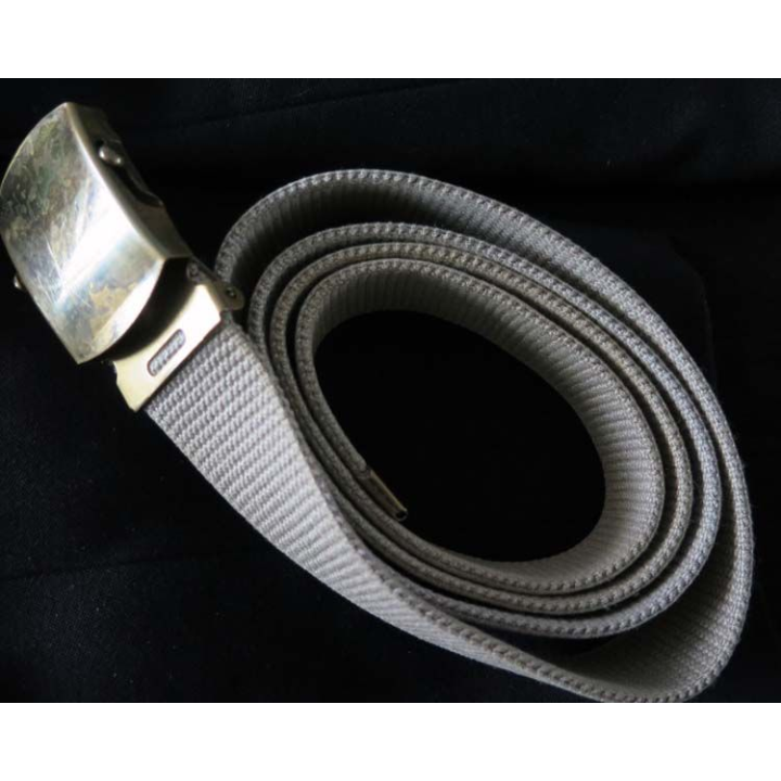 MILITARIA : ceinturon de pantalon de tenue militaire réglementaire terre de france