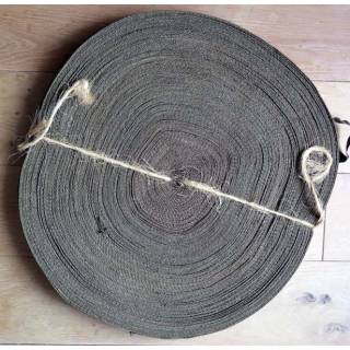 MILITARIA : rouleau de sangle TAP de plus de 80 mètres de long et de largeur 4 cm extrêmement résistant
