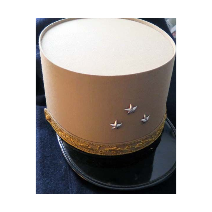 MILITARIA : Képi de Général de division K de fabrication Maître tailleur J. Ceccon kaki clair