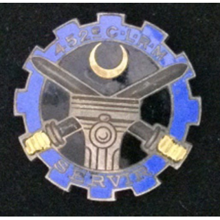 452° CLRM : 452° COMPAGNIE LÉGÈRE DE RÉPARATION DU MATÉRIEL