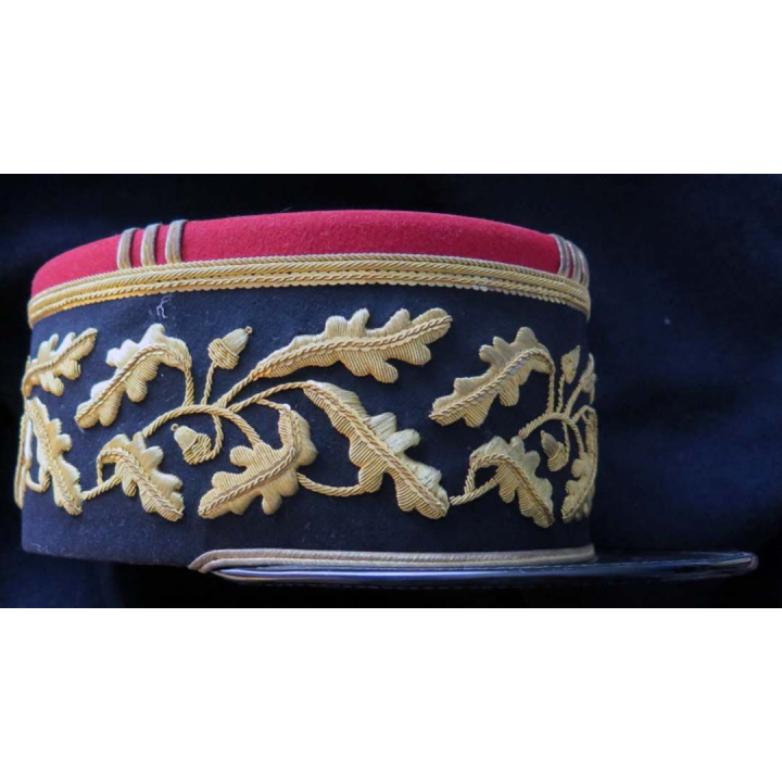 MILITARIA : Képi du Général K en canetille