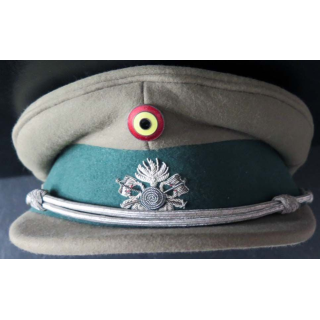 MILITARIA : Casquette d'officier des douanes belges de fabrication Michon à Brussel taille 57  (7 1/2)