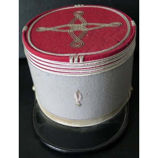 MILITARIA : Képi de chef d'escadrons de cavalerie (un peu mité) de taille 56