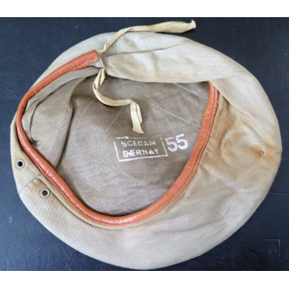 MILITARIA : béret d'été époque algérie fabriqué par Scecam Bernay de taille 55