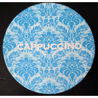 DESSOUS DE VERRE A BIÈRE : Dessous de verre à bière Cappuccino diamètre 9 cm