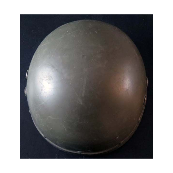 MILITARIA : Casque modèle 51 avec son sous casque de chars