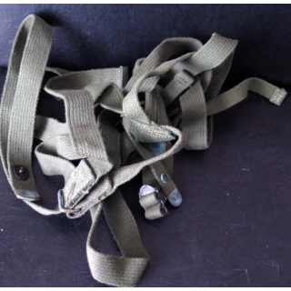 MILITARIA : sangle de portage US garrying strap assembly sleeping bag en toile