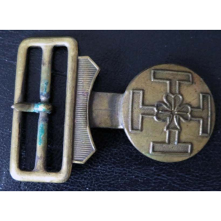 SCOUT : boucle de ceinturon scoute en métal 