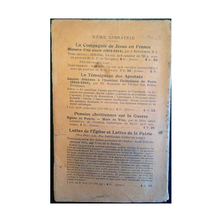 1. Histoire Partiale Histoire Vraie IV L'ancien Régime de Jean Guiraud Edition Gabriel Beauchesne