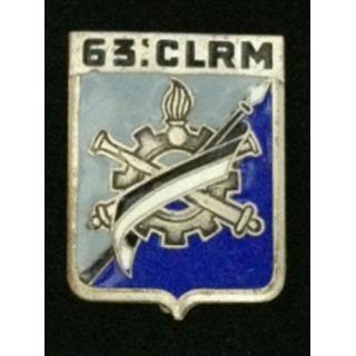 63° CLRM : 63° COMPAGNIE LÉGÈRE DE RÉPARATION DU MATÉRIEL