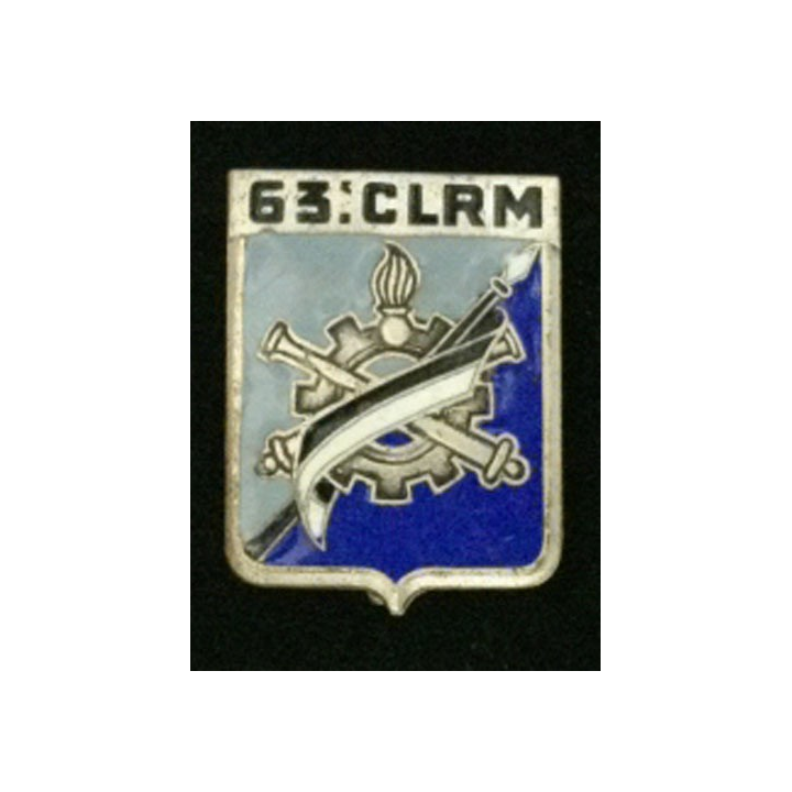 63° CLRM : 63° COMPAGNIE LÉGÈRE DE RÉPARATION DU MATÉRIEL