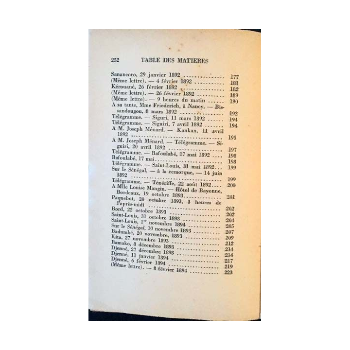 1. Lettres du Soudan du Général Mangin aux éditions des portiques