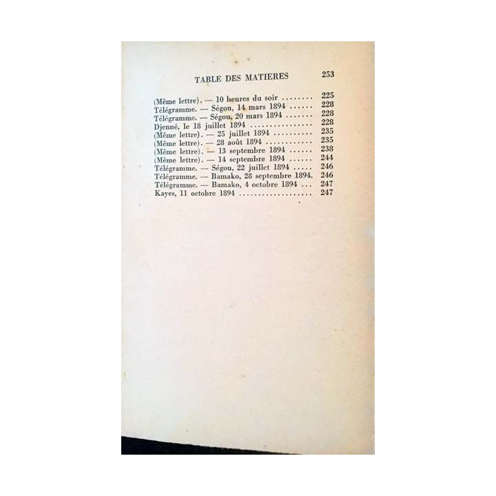 1. Lettres du Soudan du Général Mangin aux éditions des portiques