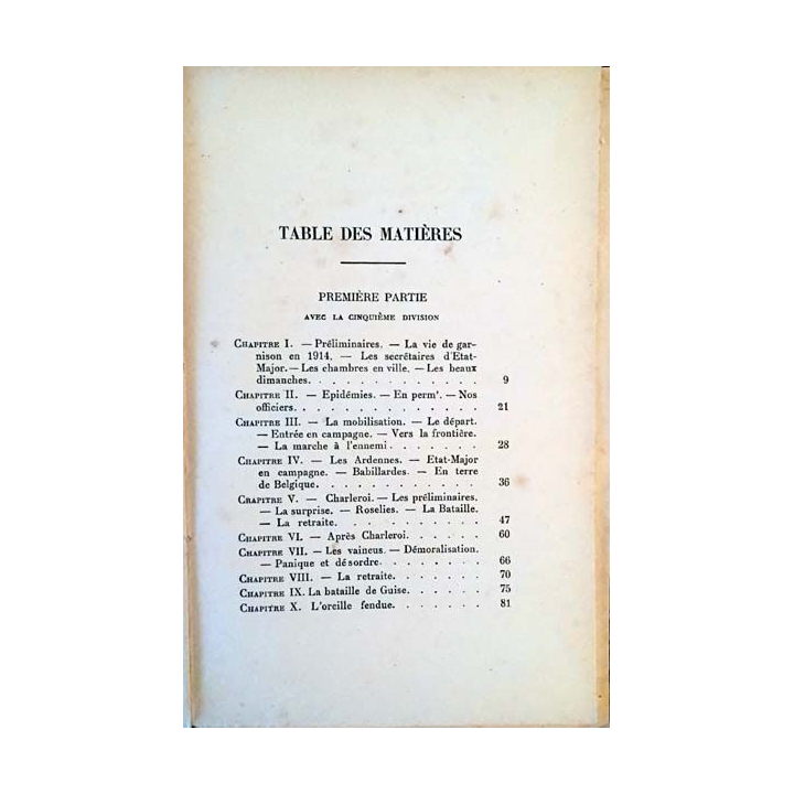 1. De Sauret la honte a Mangin le boucher de Henri Dutheil aux éditions nouvelle librairie nationale