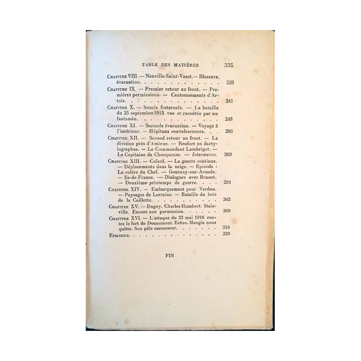 1. De Sauret la honte a Mangin le boucher de Henri Dutheil aux éditions nouvelle librairie nationale