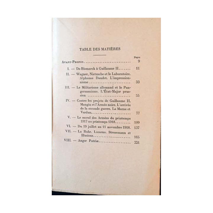 1. Le drame franco-allamand de Léon Daudet aux éditions Albin Michel