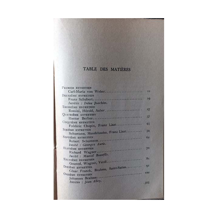 1. Plaisir de la musique Tome 3 De beethoven a nos jours de Roland-Manuel Edition du seuil