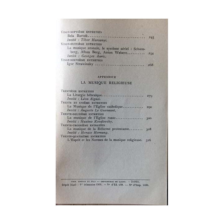 1. Plaisir de la musique Tome 3 De beethoven a nos jours de Roland-Manuel Edition du seuil