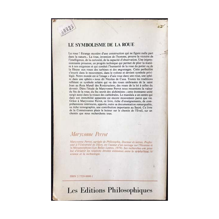 1. Le symbolisme de la roue de Maryvonne Perrot aux éditions philosophiques