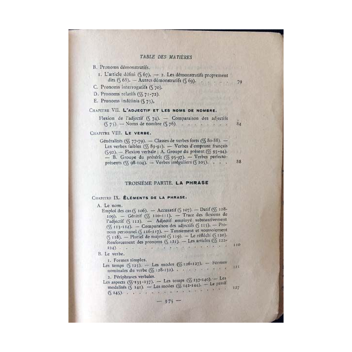 1. Manuel de l'Anglais au Moyen Age des origines au XIV siècle 1 Grammaire et texte de Fernand Mossé