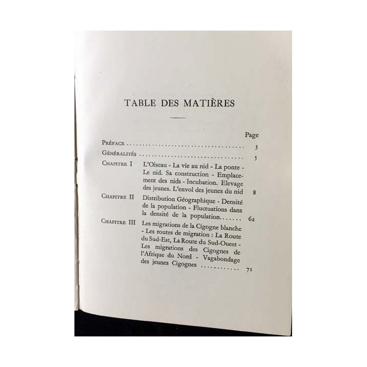 1. La vie des cigognes de G.Bouet aux éditioins Braun & Cie