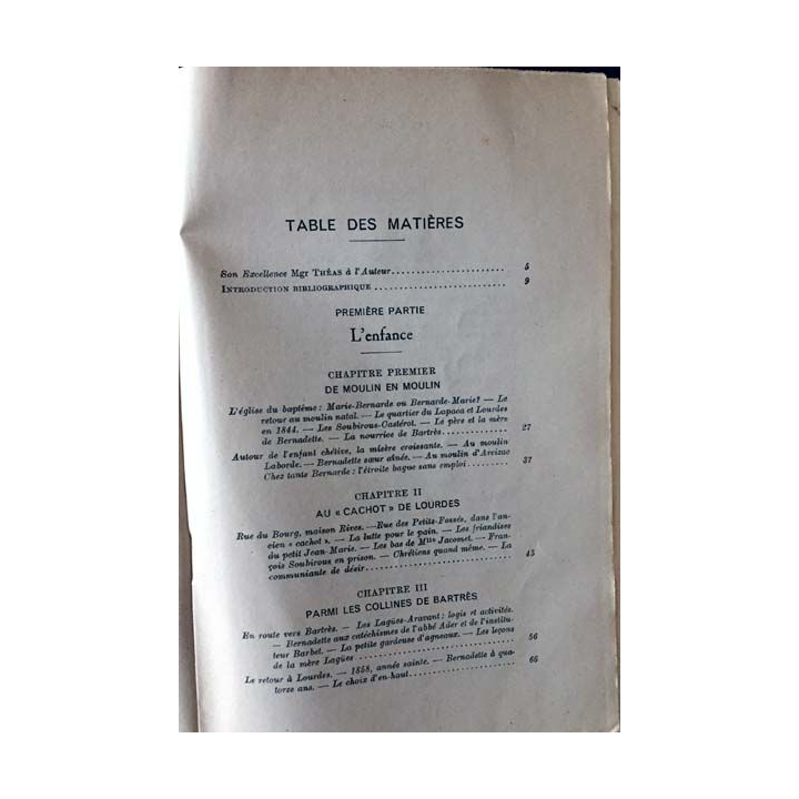 1. Sainte Bernadette la voyante de Lourdes de Mgr Francis Trochu aux éditions Emmanuel Vitte