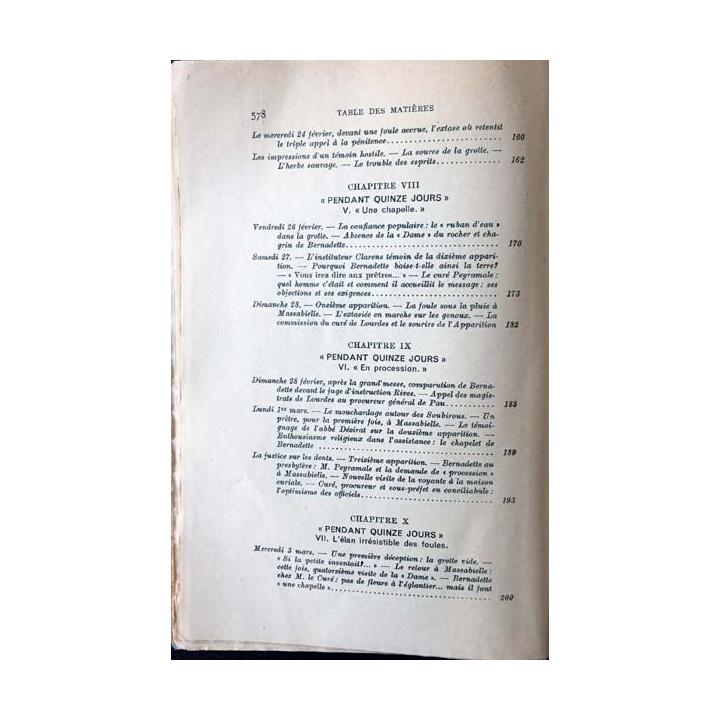 1. Sainte Bernadette la voyante de Lourdes de Mgr Francis Trochu aux éditions Emmanuel Vitte