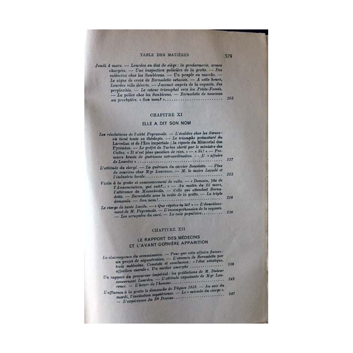 1. Sainte Bernadette la voyante de Lourdes de Mgr Francis Trochu aux éditions Emmanuel Vitte