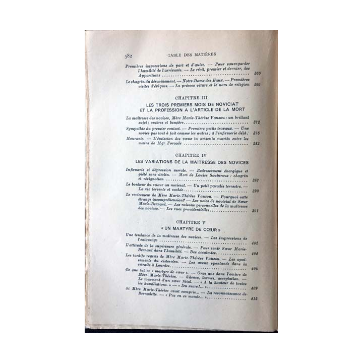 1. Sainte Bernadette la voyante de Lourdes de Mgr Francis Trochu aux éditions Emmanuel Vitte