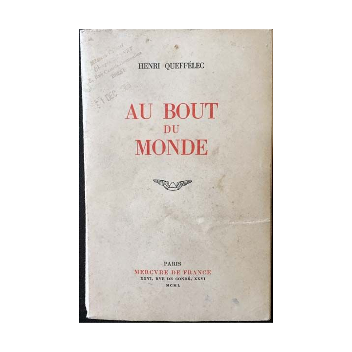 1. Au bout du monde de Henri Queffélec aux éditions Mercvre de France