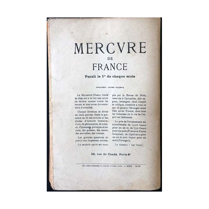 1. Au bout du monde de Henri Queffélec aux éditions Mercvre de France