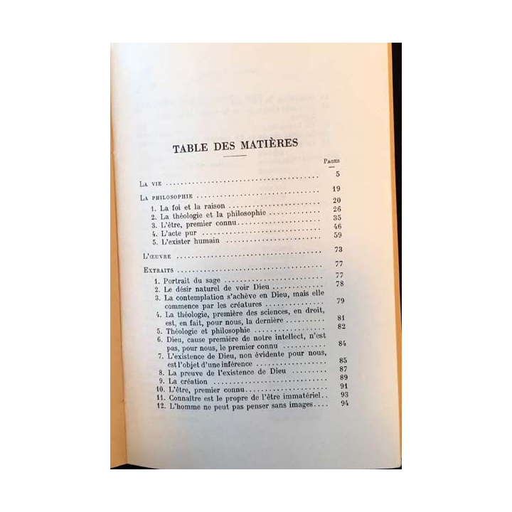1. Thomas d'Aquin de Joseph Rassam aux éditions presses universitaires de France
