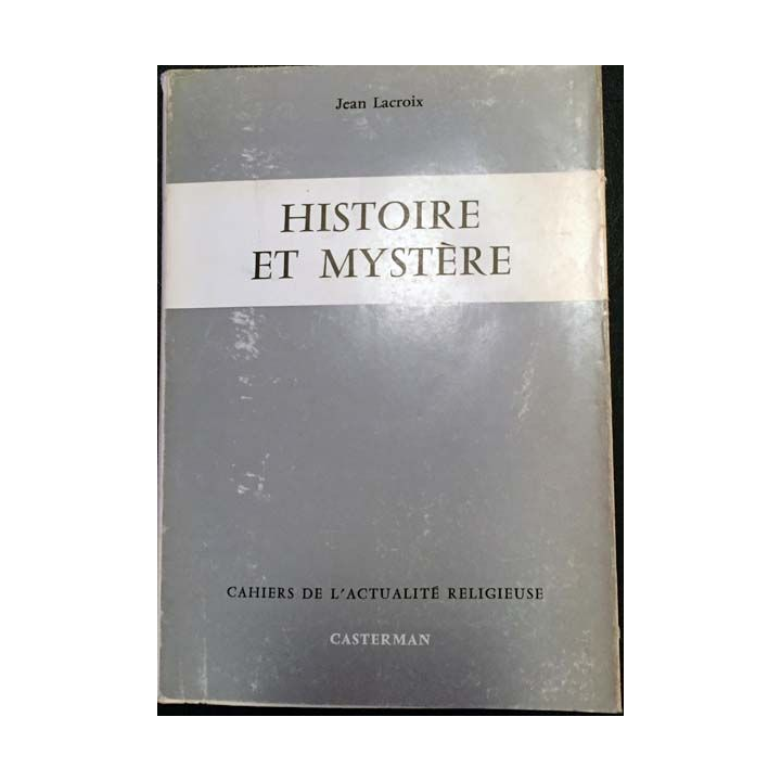 1. Histoire et mystère de Jean Lacroix aux éditions casterman